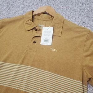 KATIN Men's S Green Polo Shirt  Driftwood Casual Golf Pool- Small - NWT - ($59)